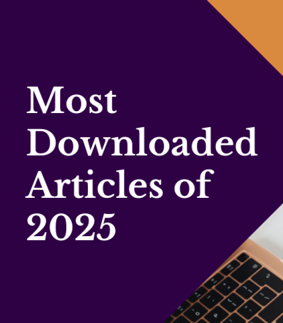 A Year in Review: The Articles Our Readers Downloaded Most